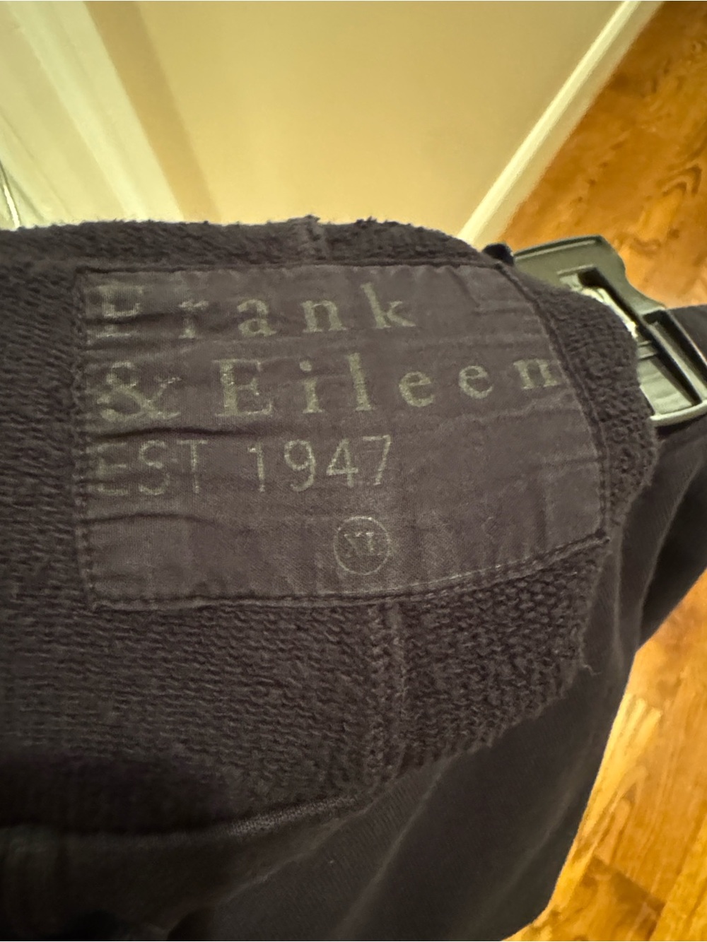 Frank & Eileen Navy Drawstring Joggers - Picture 2 of 3